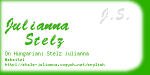 julianna stelz business card